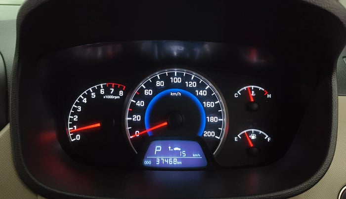 2017 Hyundai Grand i10 ASTA AT 1.2 KAPPA VTVT, Petrol, Automatic, 37,468 km, Odometer Image