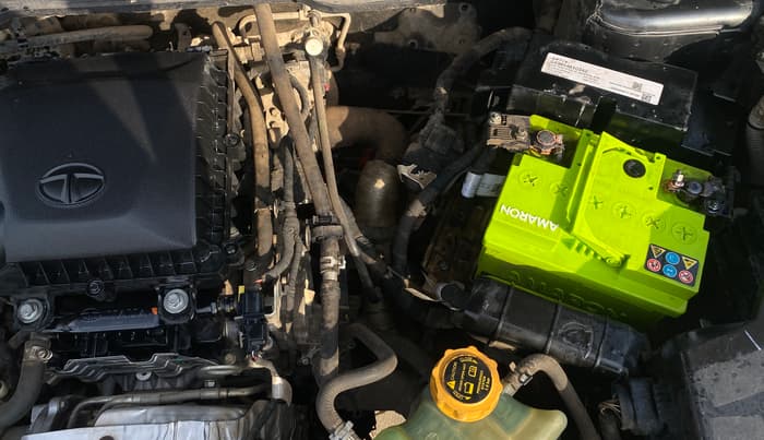 2021 Tata NEXON XZ PLUS PETROL SUNROOF, Petrol, Manual, 1,39,803 km, Engine View - Left