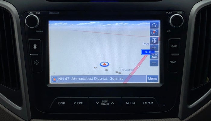 2016 Hyundai Creta SX PLUS AT 1.6 DIESEL, Diesel, Automatic, 77,837 km, Navigation System