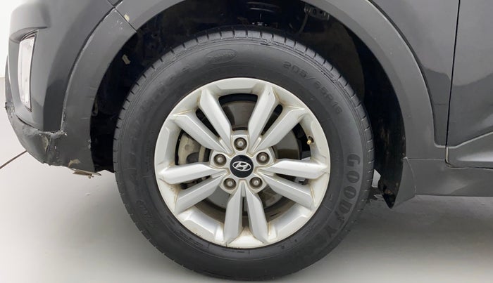 2016 Hyundai Creta SX PLUS AT 1.6 DIESEL, Diesel, Automatic, 77,837 km, Left Front Wheel