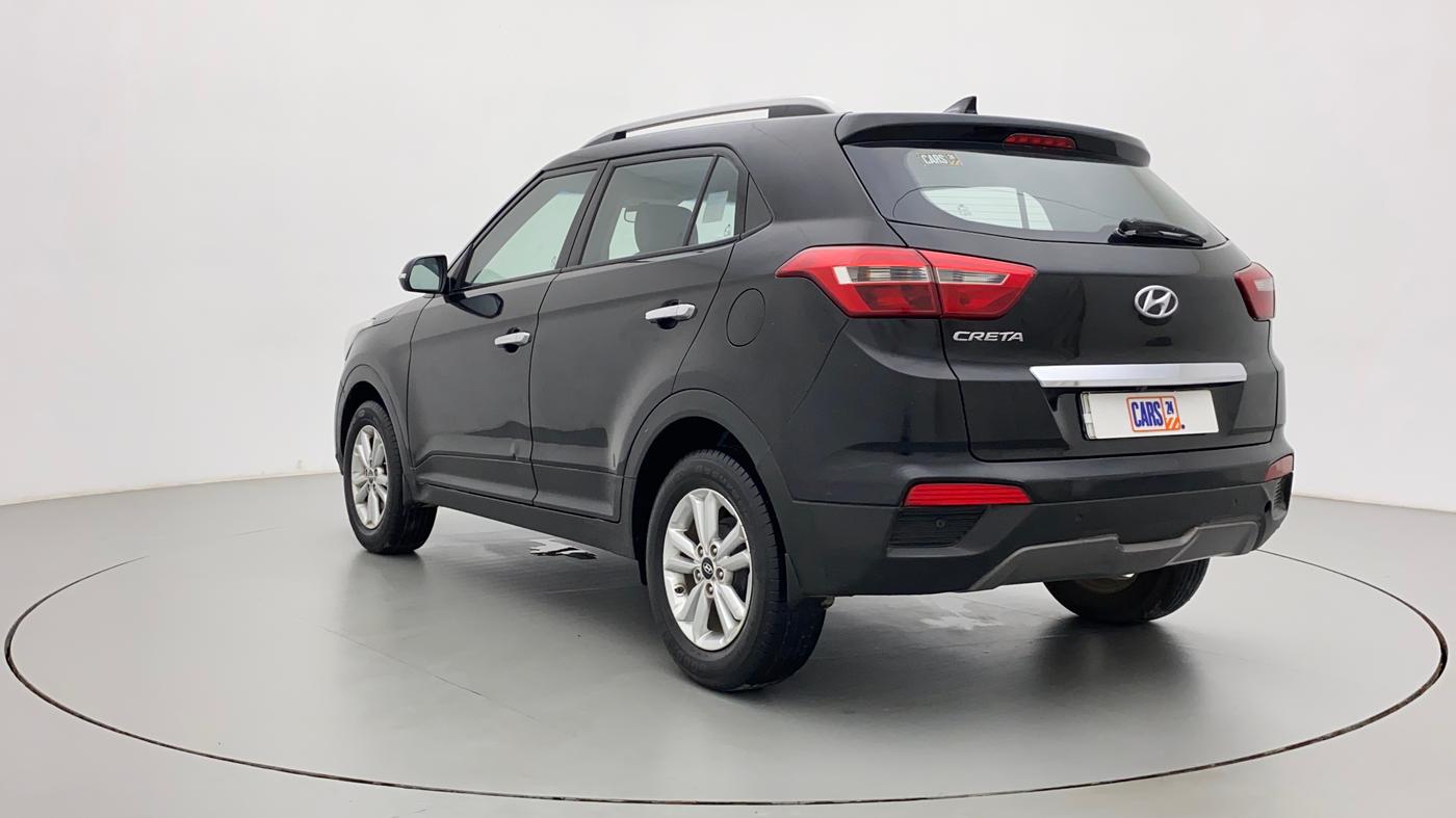 2016 Hyundai Creta SX PLUS AT 1.6 DIESEL, Diesel, Automatic, 77,837 km, Left Back Diagonal