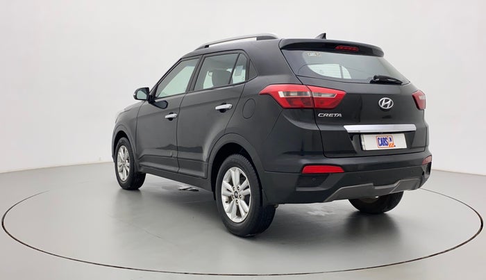 2016 Hyundai Creta SX PLUS AT 1.6 DIESEL, Diesel, Automatic, 77,837 km, Left Back Diagonal