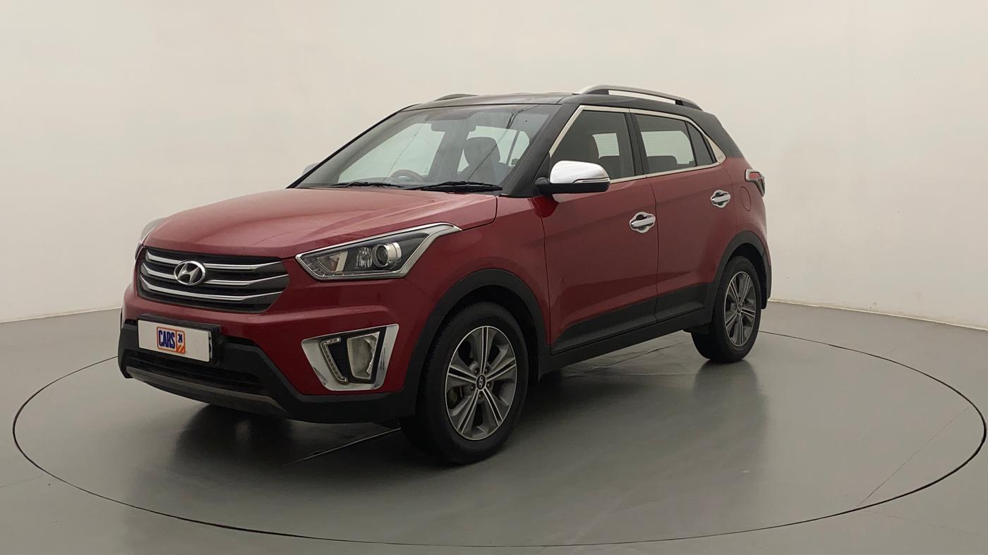 2016 Hyundai Creta SX PLUS AT 1.6 PETROL, Petrol, Automatic, 45,507 km, Left Front Diagonal