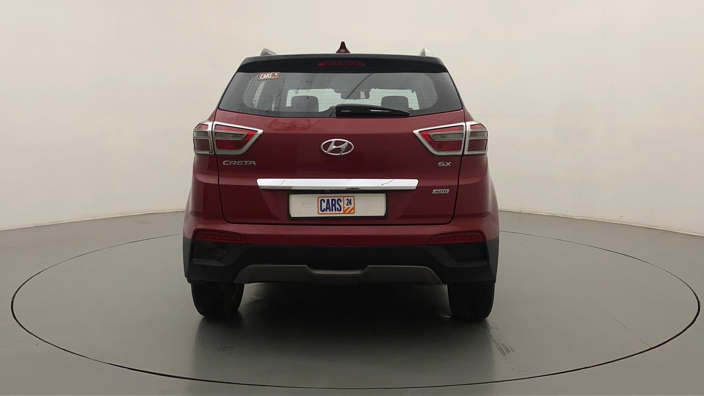 2016 Hyundai Creta SX PLUS AT 1.6 PETROL, Petrol, Automatic, 45,507 km, Back/Rear