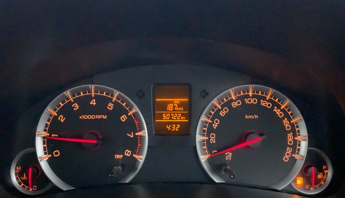 2017 Maruti Swift VXI D, Petrol, Manual, 50,772 km, Odometer Image