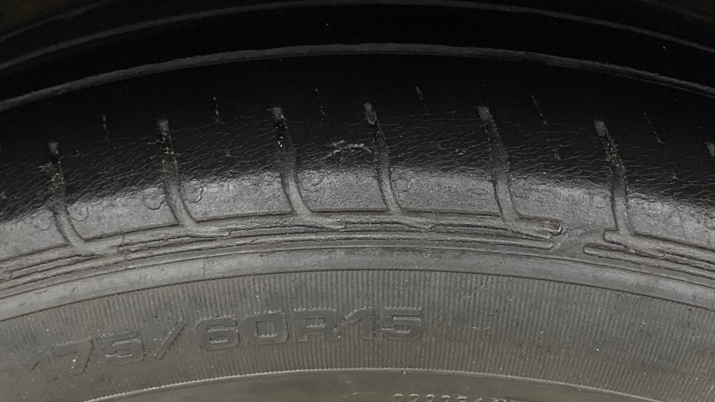 2022 Tata TIGOR XZ PLUS PETROL, Petrol, Manual, 43,484 km, Right Rear Tyre Tread