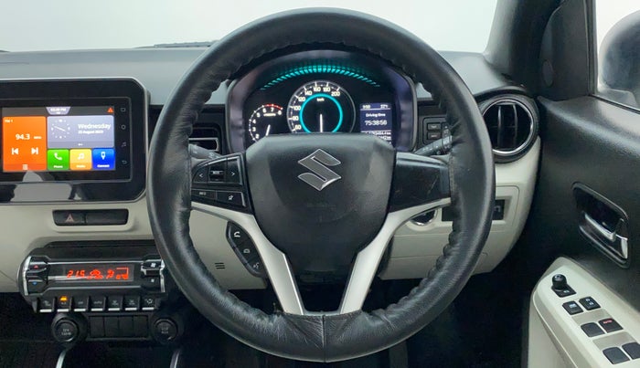 2022 Maruti IGNIS ALPHA 1.2 AMT, Petrol, Automatic, 42,509 km, Steering Wheel Close Up