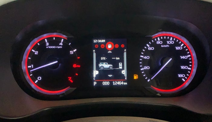 2023 Mahindra Thar LX P 2WD AT HT, Petrol, Automatic, 12,425 km, Odometer Image