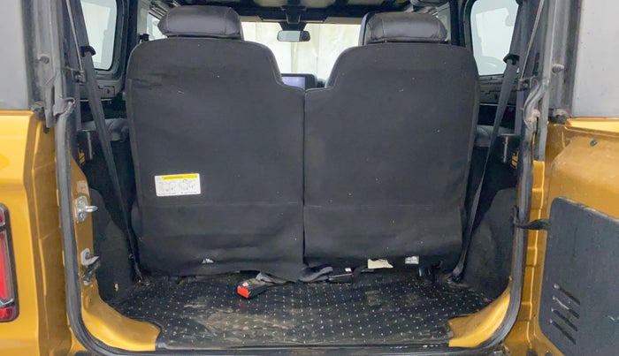 2023 Mahindra Thar LX P 2WD AT HT, Petrol, Automatic, 12,425 km, Boot Inside