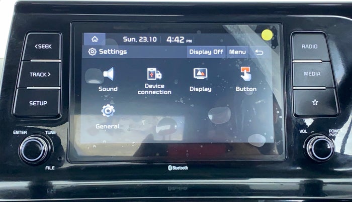 2020 KIA SELTOS HTK PLUS AT 1.5 DIESEL, Diesel, Automatic, 41,905 km, Infotainment System
