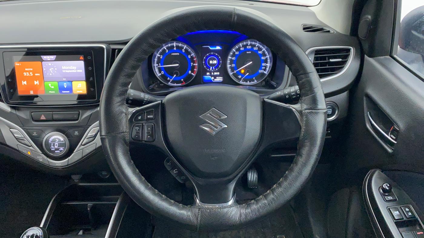 2020 Maruti Baleno ZETA 1.2 K12, Petrol, Manual, 66,170 km, Steering Wheel Close Up