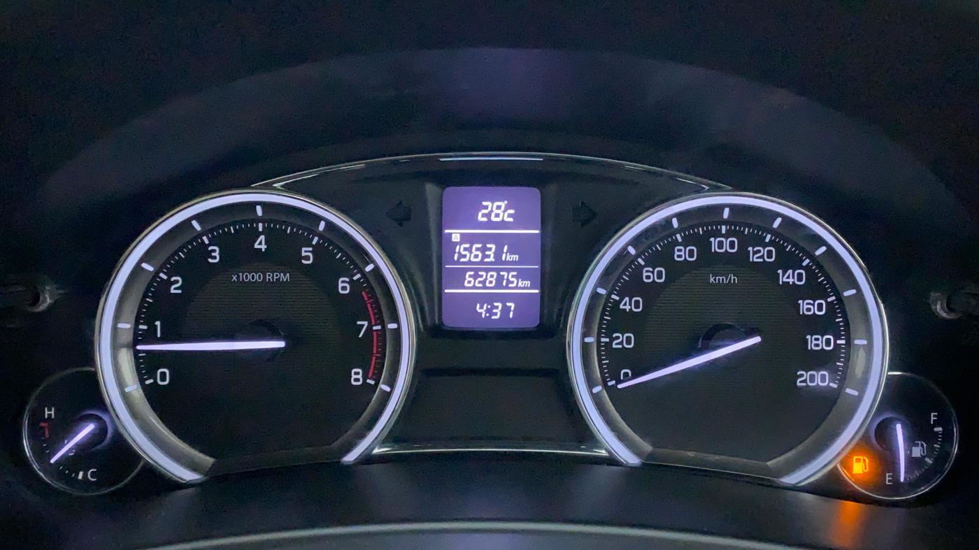 2017 Maruti Ciaz VXI PLUS, Petrol, Manual, 63,181 km, Odometer Image