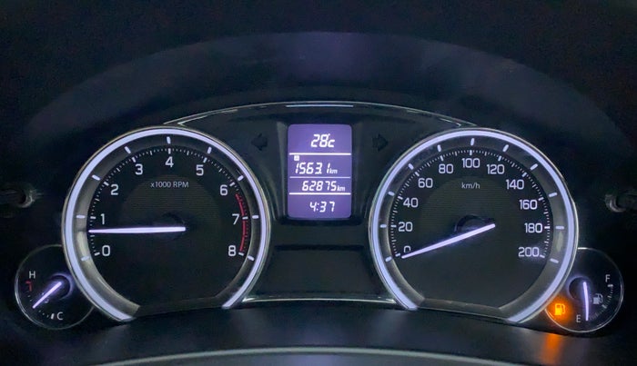 2017 Maruti Ciaz VXI PLUS, Petrol, Manual, 63,181 km, Odometer Image