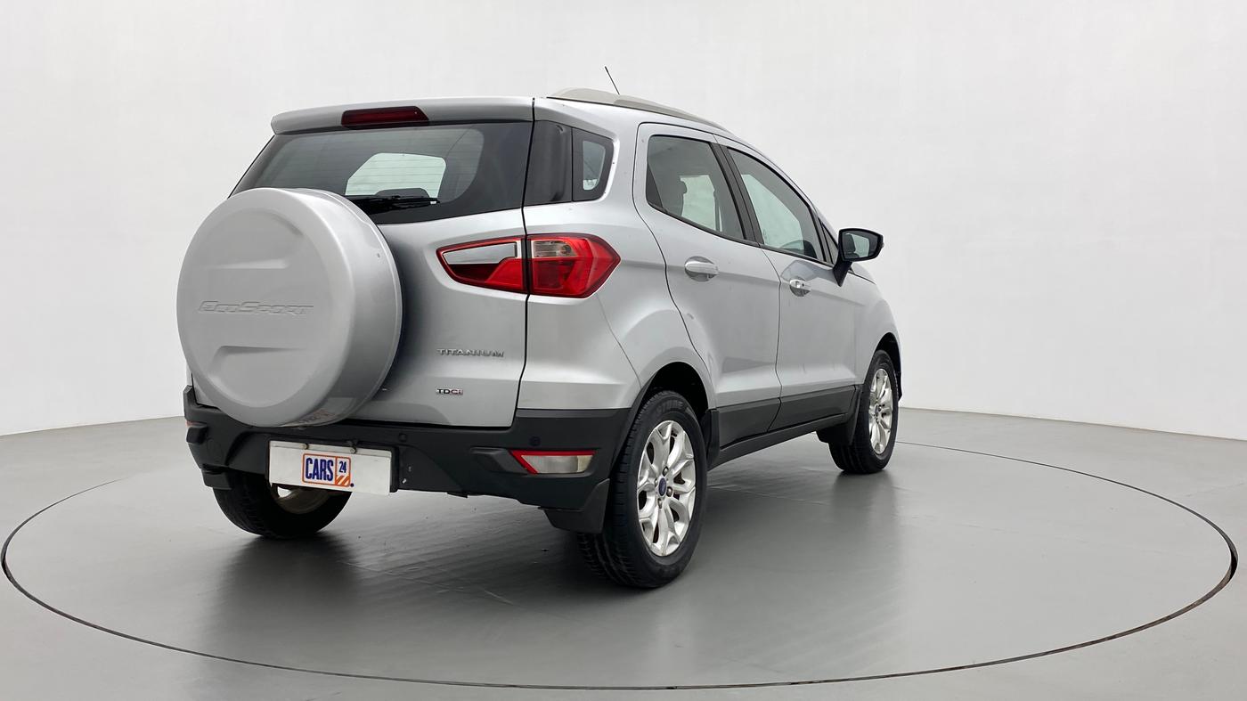 2017 Ford Ecosport TITANIUM 1.5L DIESEL, Diesel, Manual, 35,373 km, Right Back Diagonal