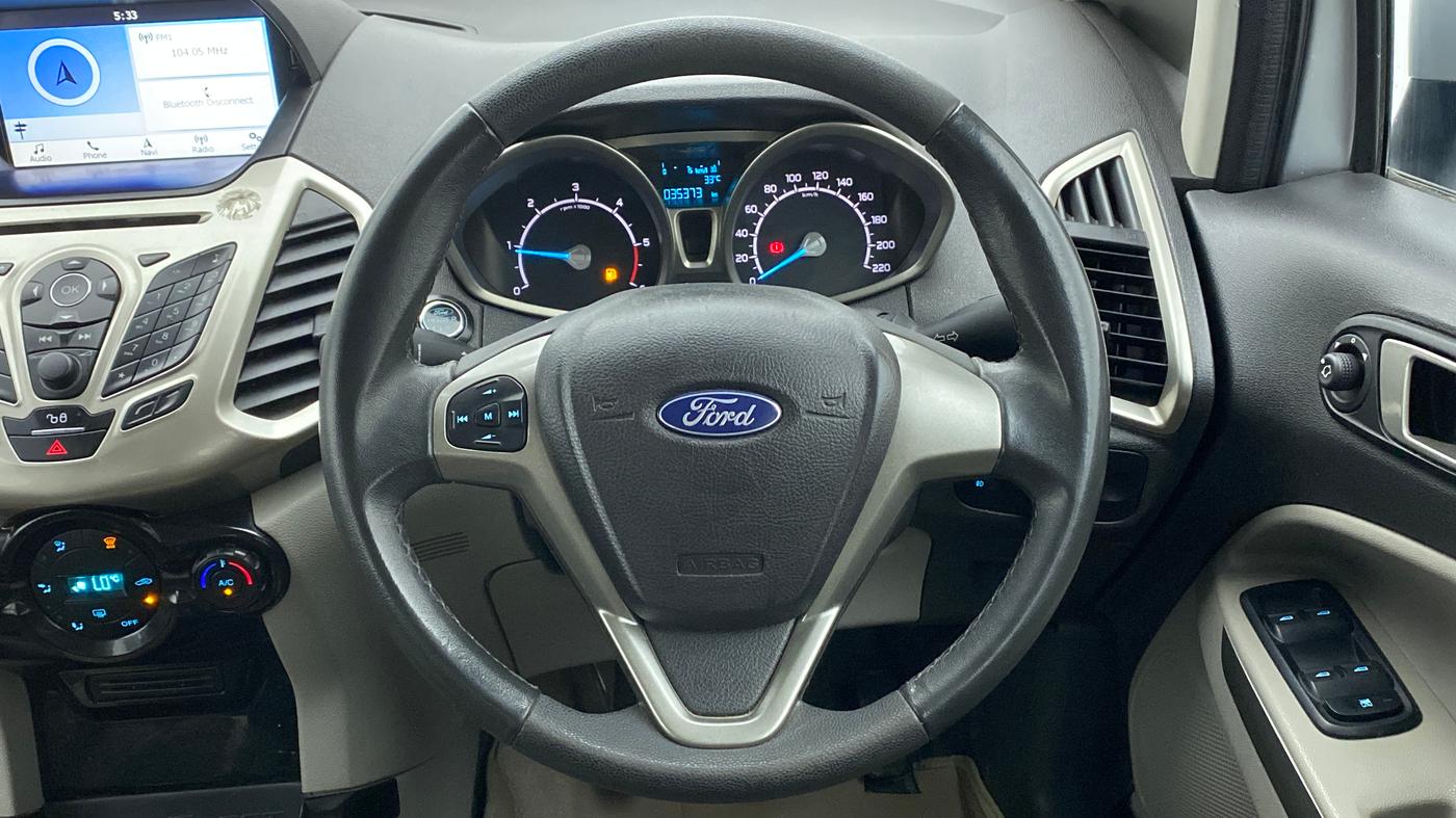 2017 Ford Ecosport TITANIUM 1.5L DIESEL, Diesel, Manual, 35,373 km, Steering Wheel Close Up