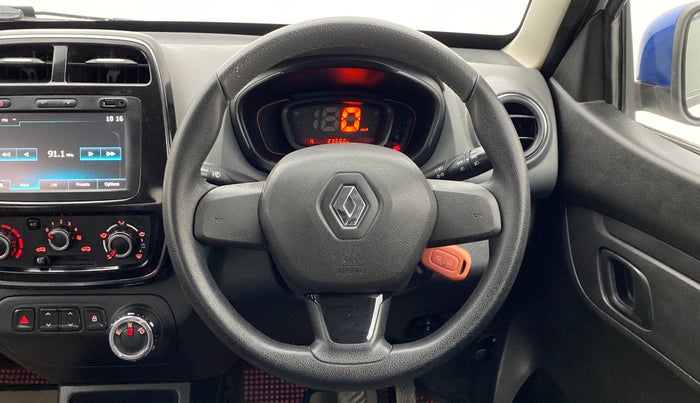 2018 Renault Kwid RXT 1.0 EASY-R  AT, Petrol, Automatic, 23,914 km, Steering Wheel Close Up