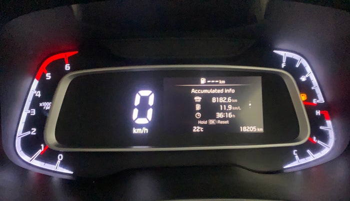 2023 KIA SONET HTX 1.5 DIESEL MT, Diesel, Manual, 18,163 km, Odometer Image