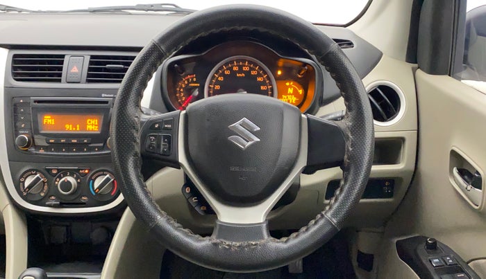 2015 Maruti Celerio ZXI AMT, Petrol, Automatic, 74,979 km, Steering Wheel Close Up