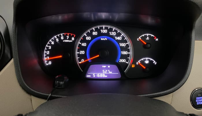 2014 Hyundai Grand i10 SPORTZ 1.2 KAPPA VTVT, Petrol, Manual, 51,681 km, Odometer Image