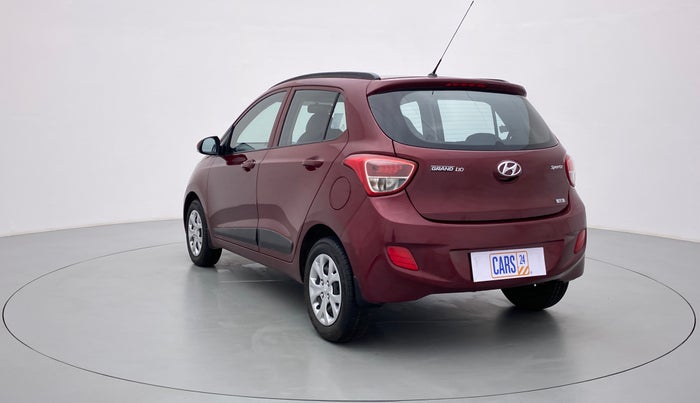 2016 Hyundai Grand i10 SPORTZ 1.2 KAPPA VTVT, Petrol, Manual, 38,345 km, Left Back Diagonal