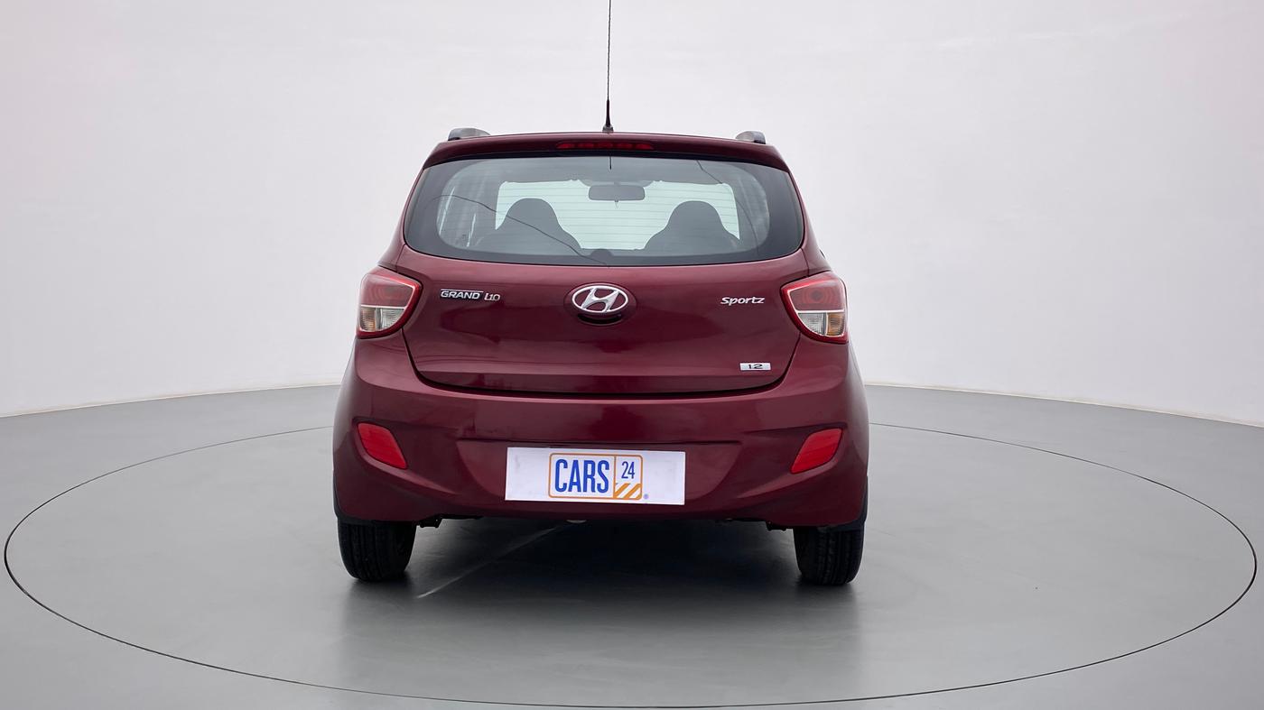 2016 Hyundai Grand i10 SPORTZ 1.2 KAPPA VTVT, Petrol, Manual, 38,345 km, Back/Rear