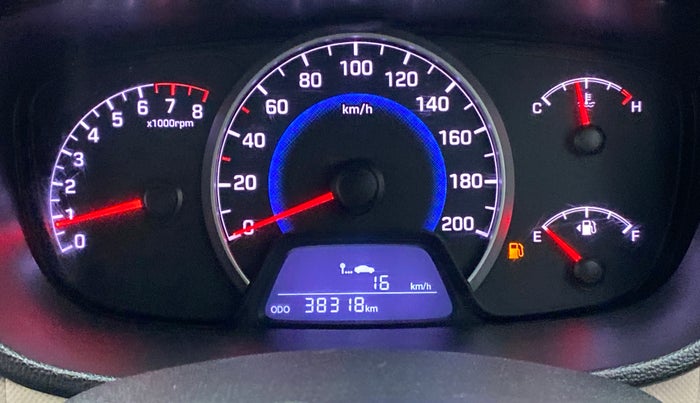 2016 Hyundai Grand i10 SPORTZ 1.2 KAPPA VTVT, Petrol, Manual, 38,345 km, Odometer Image