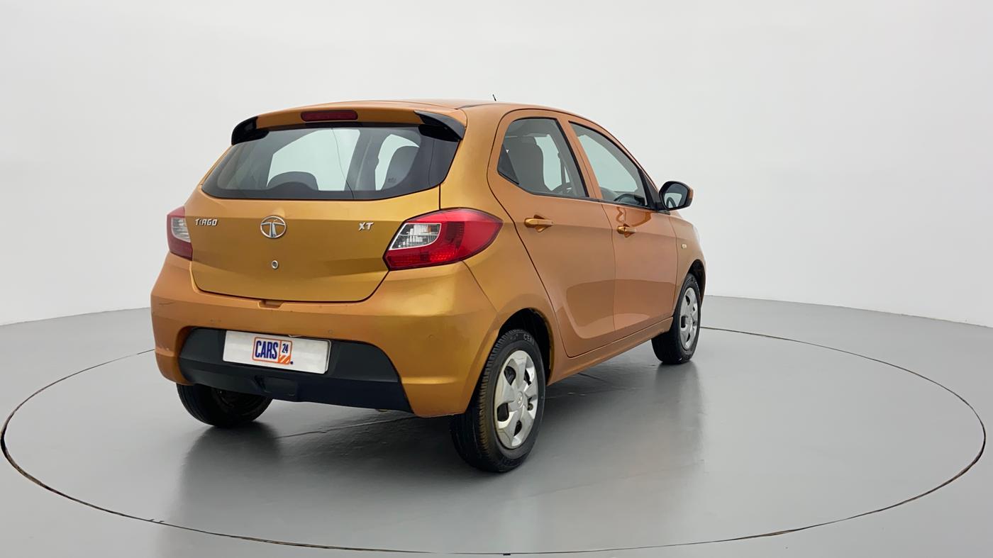 2017 Tata Tiago XT 1.2 REVOTRON, Petrol, Manual, 73,948 km, Right Back Diagonal