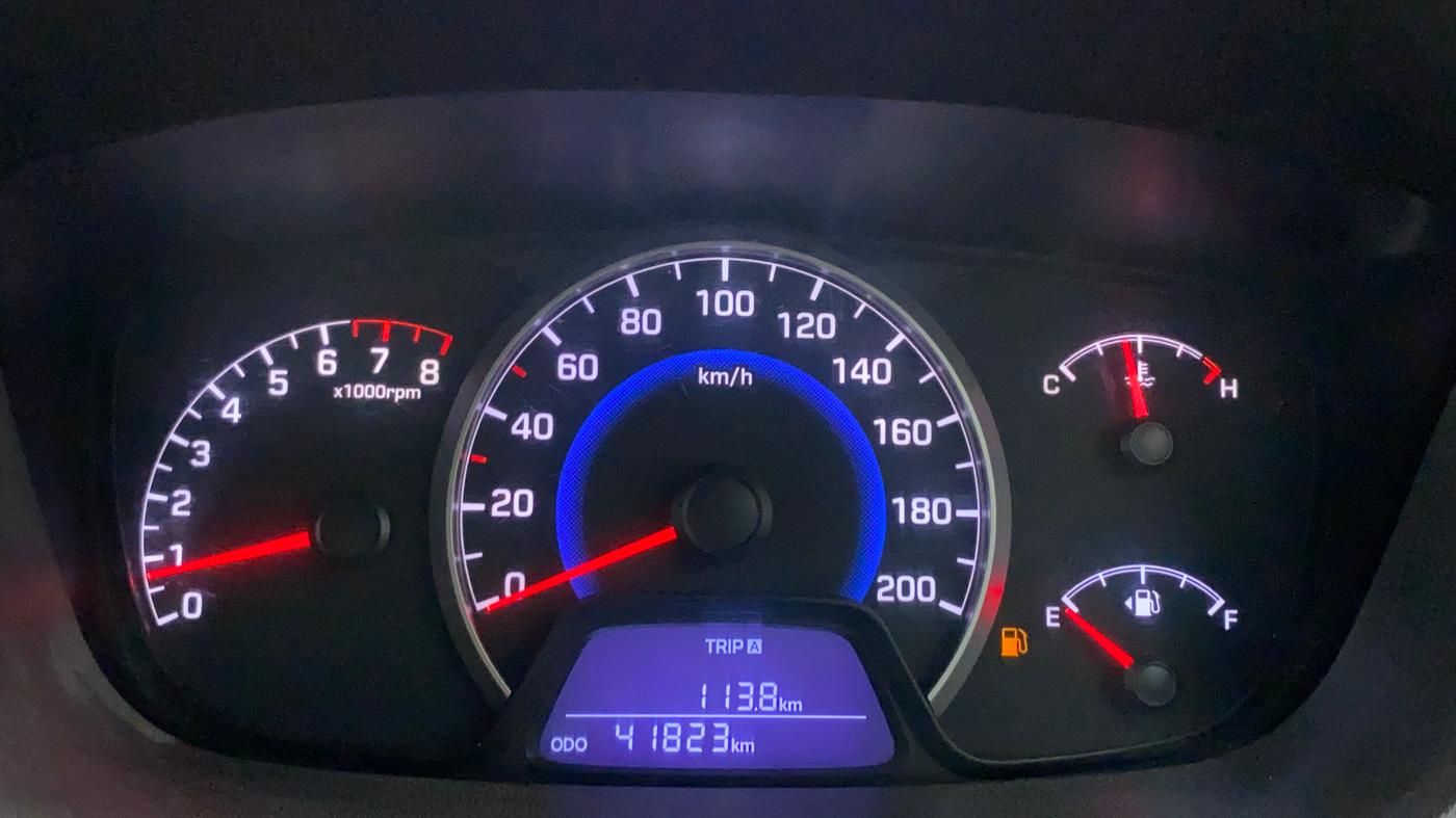 2013 Hyundai Grand i10 MAGNA 1.2 KAPPA VTVT, Petrol, Manual, 41,823 km, Odometer Image