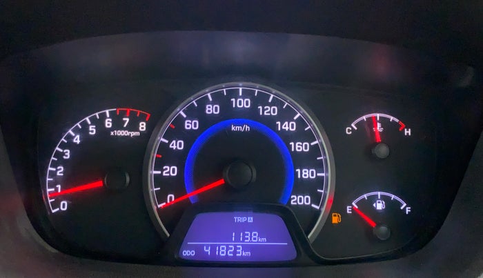 2013 Hyundai Grand i10 MAGNA 1.2 KAPPA VTVT, Petrol, Manual, 41,823 km, Odometer Image
