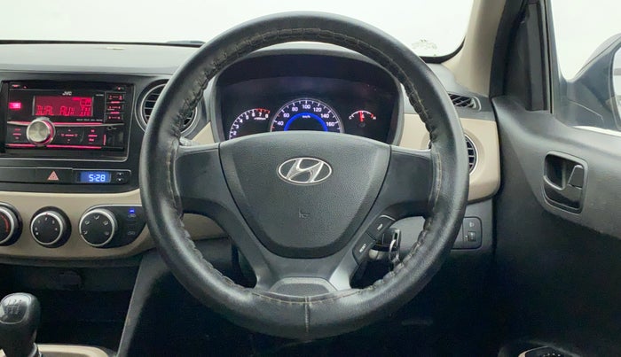 2013 Hyundai Grand i10 MAGNA 1.2 KAPPA VTVT, Petrol, Manual, 41,823 km, Steering Wheel Close Up