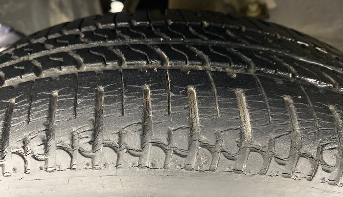 2014 Tata Nano XT TWIST, Petrol, Manual, 8,215 km, Left Front Tyre Tread
