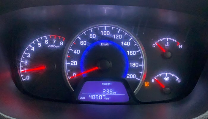 2015 Hyundai Grand i10 SPORTZ 1.2 KAPPA VTVT, Petrol, Manual, 40,507 km, Odometer Image