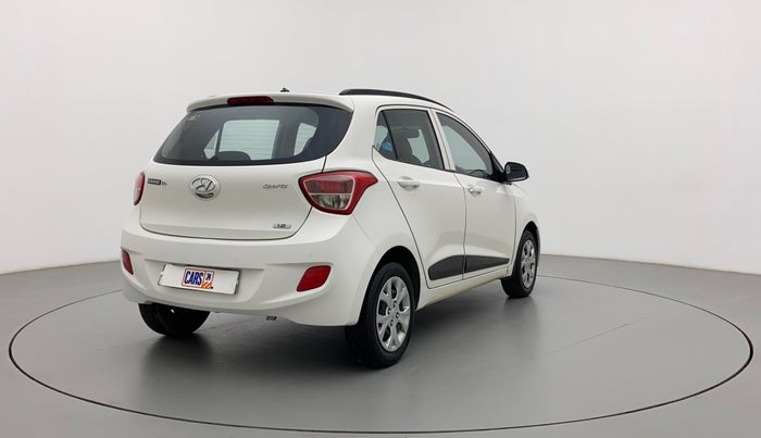 2015 Hyundai Grand i10 SPORTZ 1.2 KAPPA VTVT, Petrol, Manual, 40,507 km, Right Back Diagonal