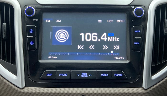 2018 Hyundai Creta SX PLUS 1.6 PETROL, Petrol, Manual, 81,764 km, Touchscreen Infotainment System