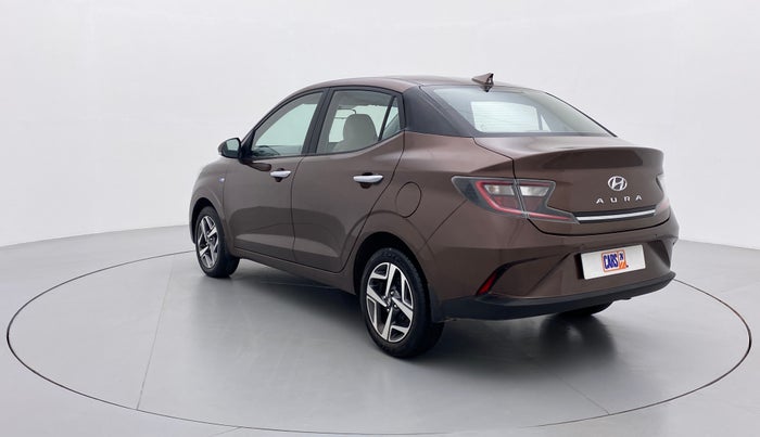 2020 Hyundai AURA SX+ AT 1.2CRDI, Diesel, Automatic, 32,928 km, Left Back Diagonal