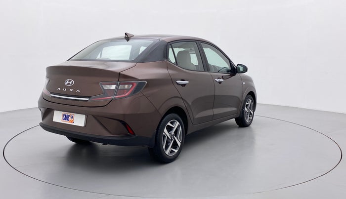 2020 Hyundai AURA SX+ AT 1.2CRDI, Diesel, Automatic, 32,928 km, Right Back Diagonal
