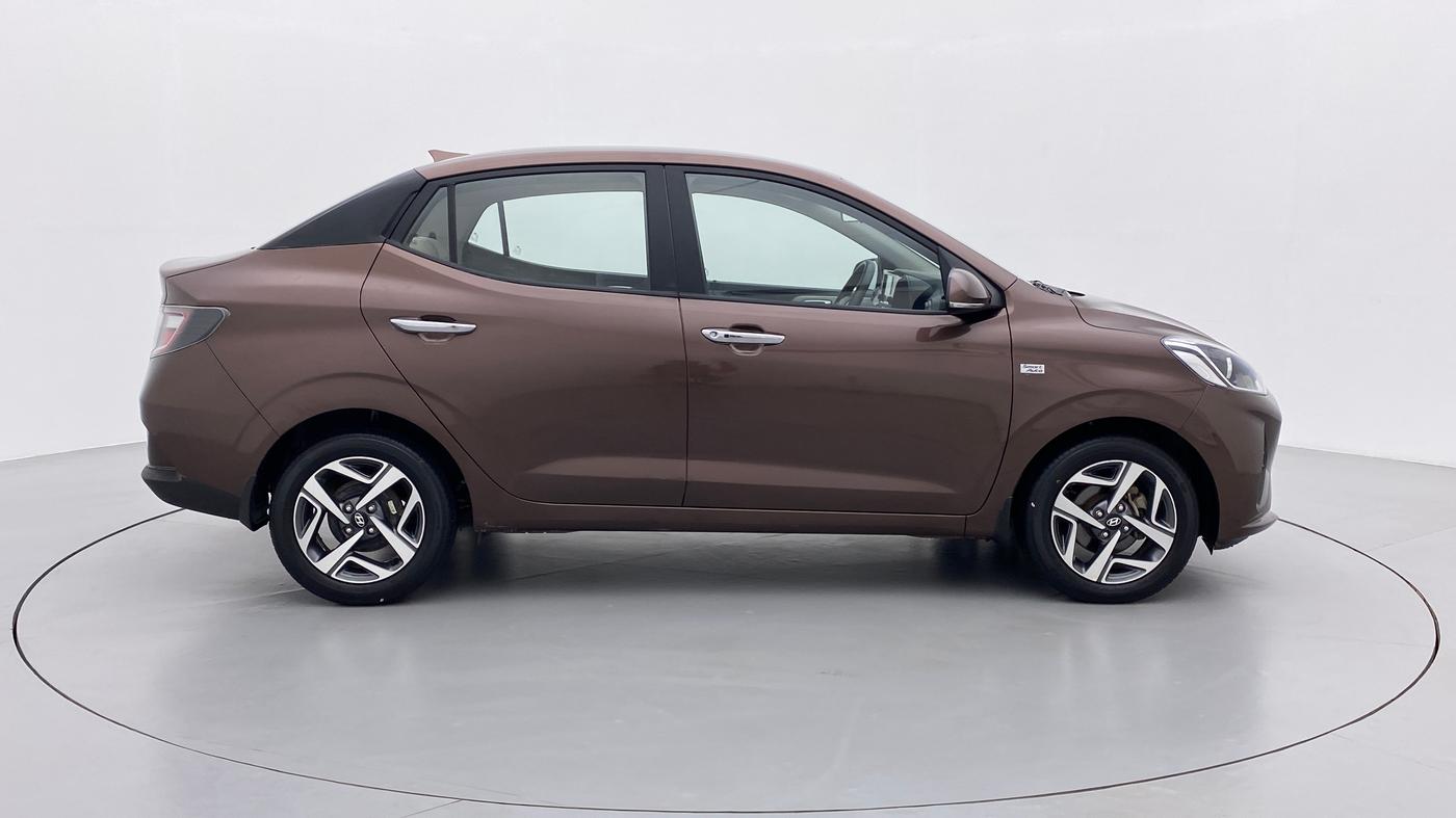 2020 Hyundai AURA SX+ AT 1.2CRDI, Diesel, Automatic, 32,928 km, Right Side View