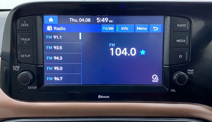 2020 Hyundai AURA SX+ AT 1.2CRDI, Diesel, Automatic, 32,928 km, Infotainment System