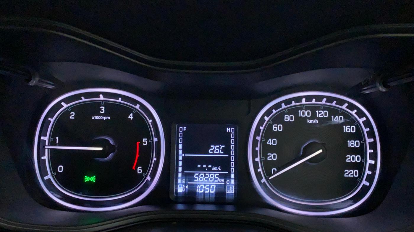2016 Maruti Vitara Brezza ZDI PLUS DUAL TONE, Diesel, Manual, 58,285 km, Odometer Image