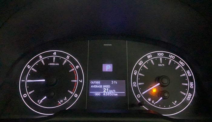 2021 Toyota Innova Crysta 2.7 GX AT 7 STR, Petrol, Automatic, 43,831 km, Odometer Image