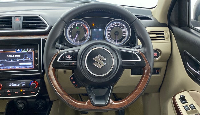 2019 Maruti Dzire ZXI Plus, Petrol, Manual, 32,233 km, Steering Wheel Close Up