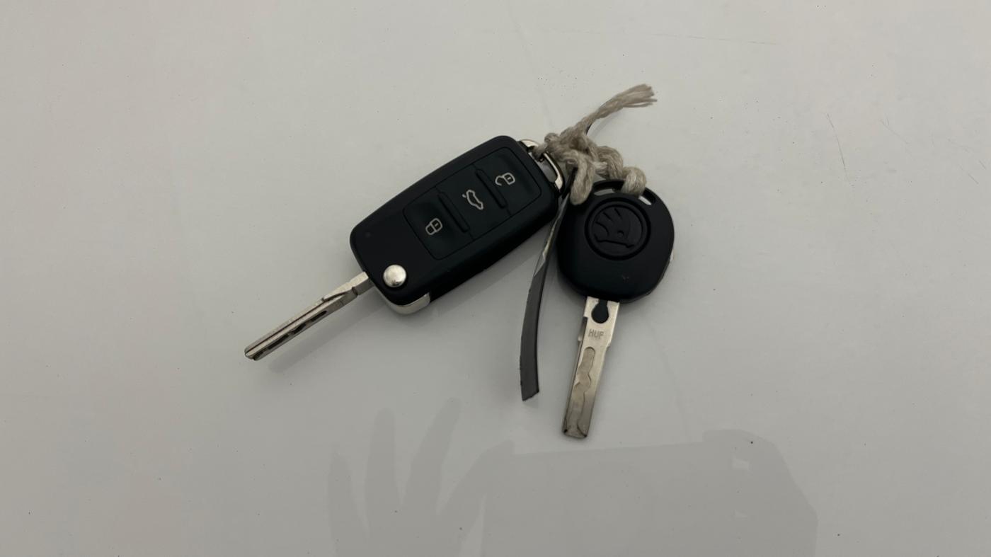 2020 Skoda Rapid STYLE TSI, Petrol, Manual, 55,442 km, Key Close Up