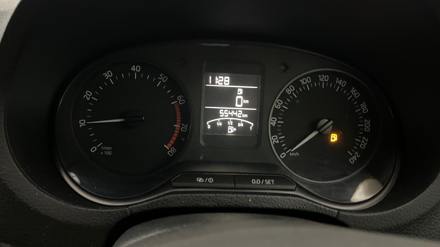 2020 Skoda Rapid STYLE TSI, Petrol, Manual, 55,442 km, Odometer Image