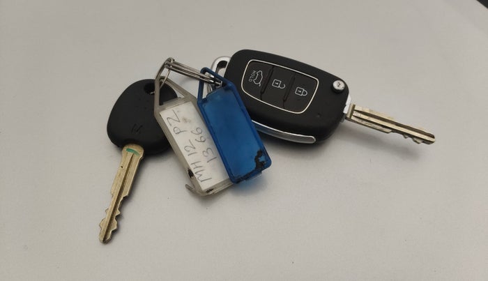 2017 Hyundai Elite i20 SPORTZ 1.2, Petrol, Manual, 47,328 km, Key Close Up