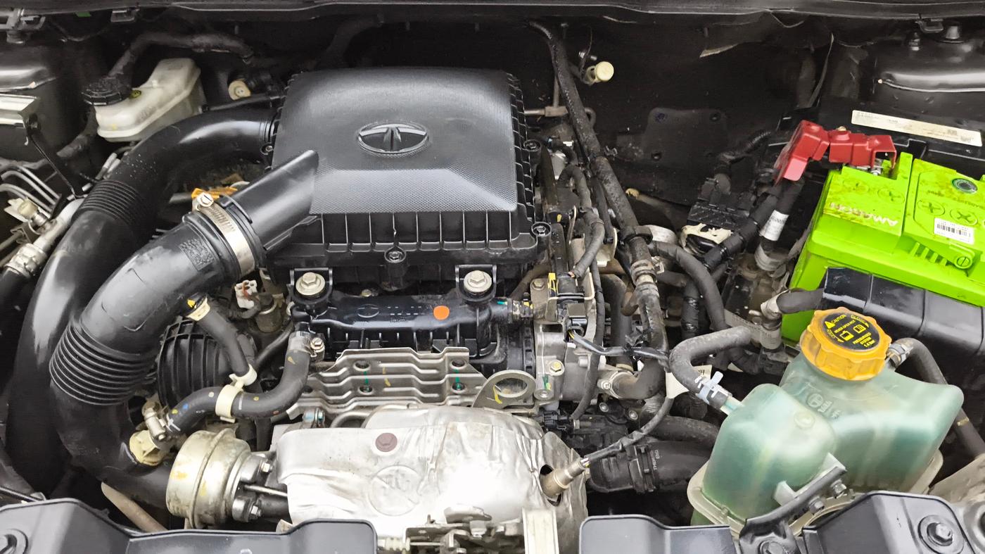 2022 Tata NEXON XZ PLUS PETROL, Petrol, Manual, 50,400 km, Engine View