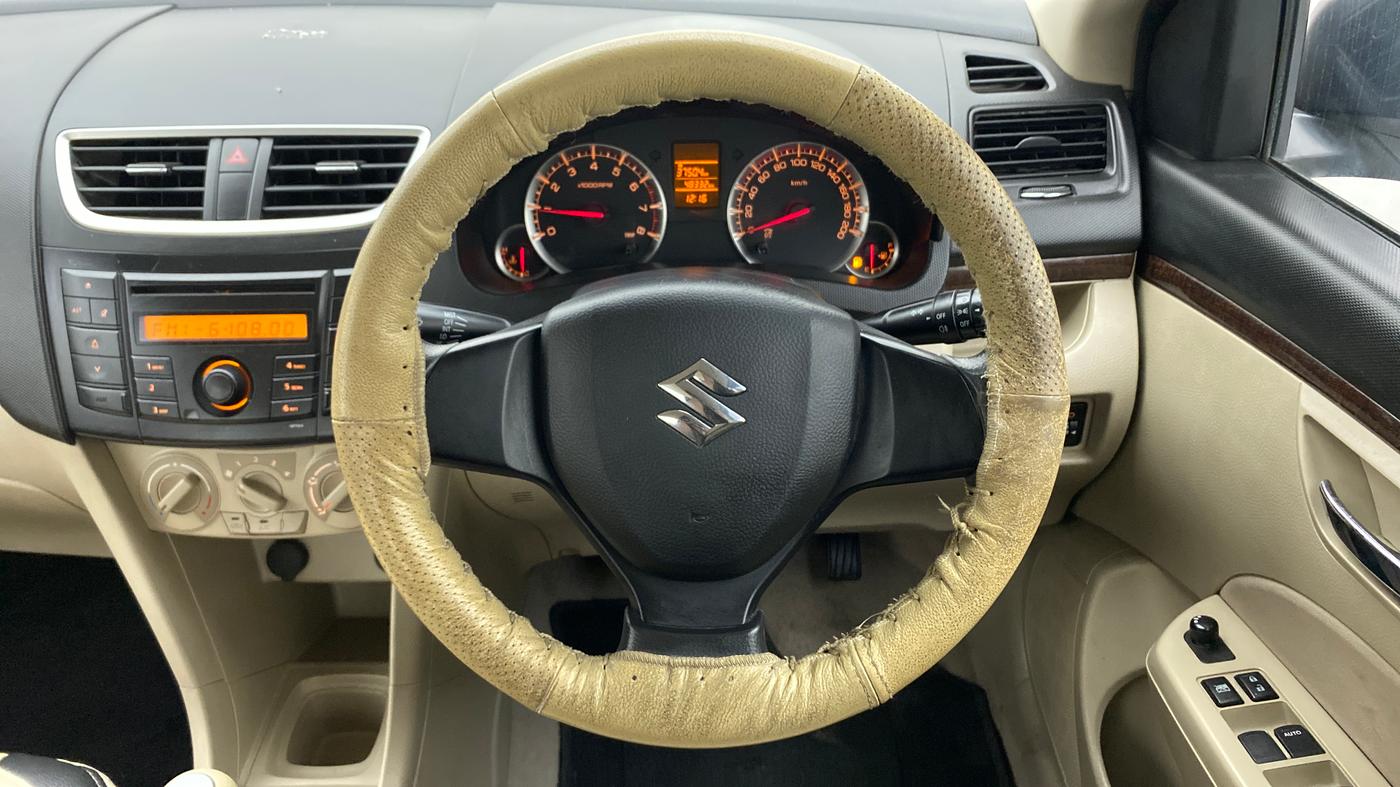 2014 Maruti Swift Dzire VXI, Petrol, Manual, 48,332 km, Steering Wheel Close Up