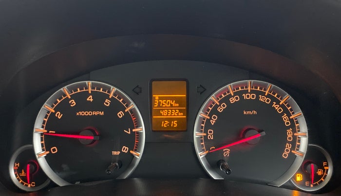 2014 Maruti Swift Dzire VXI, Petrol, Manual, 48,332 km, Odometer Image