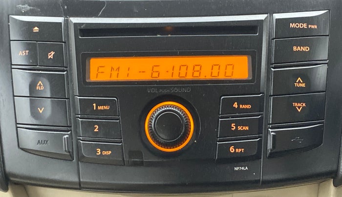 2014 Maruti Swift Dzire VXI, Petrol, Manual, 48,332 km, Infotainment System