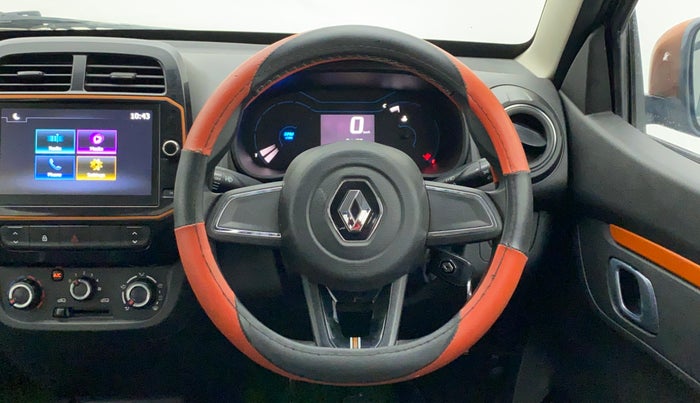 2021 Renault Kwid CLIMBER 1.0 (O), Petrol, Manual, 24,136 km, Steering Wheel Close Up