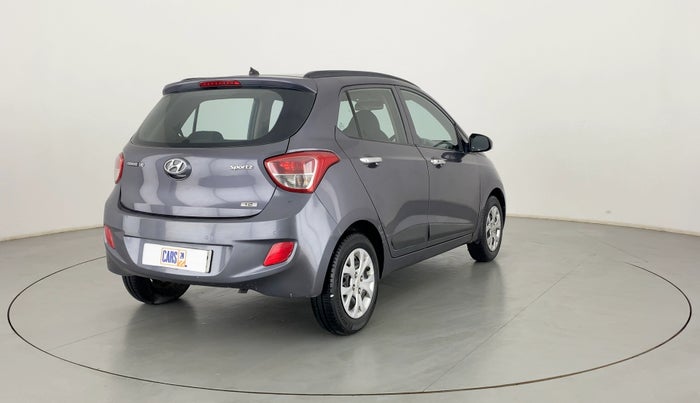 2013 Hyundai Grand i10 SPORTZ 1.2 KAPPA VTVT, Petrol, Manual, 60,634 km, Right Back Diagonal